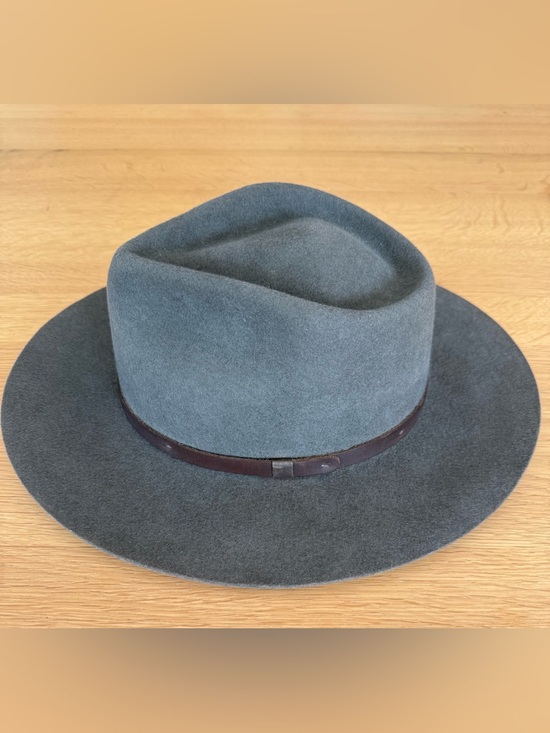 Yellow 108 Dylan Fedora Unisex 100% Wool Hat Water Resistant Size Large main image 8